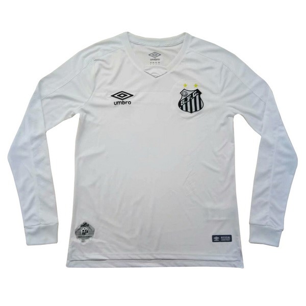 Camiseta Santos 1ª ML 2019-2020 Blanco